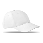 Voordelige baseball cap met logo ColorCap kleur wit