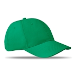 Voordelige pet metklittenbandsluiting ColorCap kleur groen