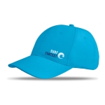 Voordelige baseball cap met logo ColorCap kleur turkoois hoofdweergave