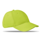 Voordelige baseball cap met logo ColorCap kleur limoen groen