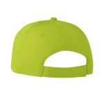 Voordelige baseball cap met logo ColorCap kleur limoen groen vierde weergave