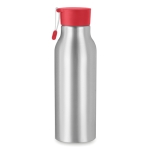 Aluminium fles om aan rugzak te hangen 500ml Uptown kleur rood