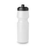 Goedkope sportflessen bedrukken met logo 700ml Max kleur wit