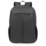 Gepersonaliseerde polyester 15'' laptoprugzak Stockholm kleur grijs