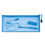 Plastic doorzichtige reclame etui ClearView kleur blauw tweede weergave