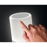 Bluetooth speaker met sfeerverlichting Party kleur wit derde foto weergave