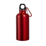 Kleine aluminium fles in felle kleuren 400ml Cruiser kleur rood