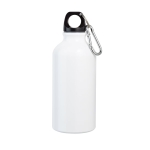 Kleine aluminium fles in felle kleuren 400ml Cruiser kleur wit