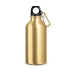 Kleine aluminium fles in felle kleuren 400ml Cruiser kleur goud