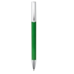 Promotie pen met blauwe inkt met metallic effect Metallic Print kleur groen eerste weergave