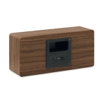 Bluetooth speaker Eco kleur bruin vierde weergave