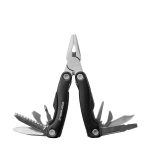 Multitool als relatiegeschenk MultiJunior kleur zwart weergave met bedrukking