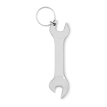 Metalen flesopener sleutelhanger bedrukken met logo ToolTime kleur zilver