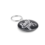 Sleutelhanger met badges bedrukken Ø44mm met full colour logo Mini Pin kleur wit zevende weergave