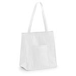 Non-woven koeltas bedrukken 80 g/m2 Shopper kleur wit