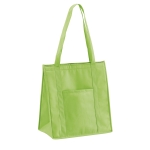 Non-woven koeltas bedrukken 80 g/m2 Shopper kleur lichtgroen