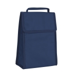 Opvouwbare non-woven koeltas met klittenbandsluiting 80 g/m2 Break kleur blauw