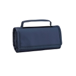 Opvouwbare non-woven koeltas met klittenbandsluiting 80 g/m2 Break kleur blauw derde weergave