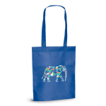 Non-woven tas met gelaste naden, lange hengsels, 80g/m² afbeelding met logo