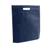 Non woven draagtassen laten bedrukken in felle kleuren 80 g/m2 Gallery kleur blauw