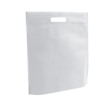 Non woven draagtassen laten bedrukken in felle kleuren 80 g/m2 Gallery kleur wit