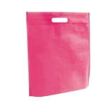 Non woven draagtassen laten bedrukken in felle kleuren 80 g/m2 Gallery kleur roze