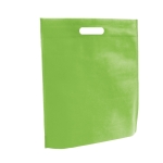 Non woven draagtassen laten bedrukken in felle kleuren 80 g/m2 Gallery kleur lichtgroen