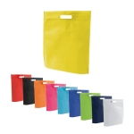 Non woven draagtassen laten bedrukken in felle kleuren 80 g/m2 Gallery diverse kleuren