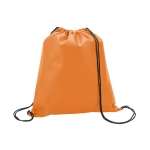 Goedkope non-woven rugzakjes bedrukken 80 gr/m2 Downtown kleur oranje