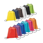 Goedkope non-woven rugzakjes bedrukken 80 gr/m2 Downtown diverse kleuren