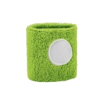 Elastische polsband met bedrukt logo Circle kleur lichtgroen