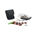 Gereedschapset voor fietsreparaties Bikecare Repair Kit kleur zwart