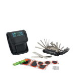 Gereedschapset voor fietsreparaties Bikecare Repair Kit met afdrukgebied