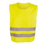 Reflecterend vest voor volwassenen met rits aan de zijkant Reflex kleur geel eerste weergave