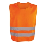 Reflecterend vest voor volwassenen met rits aan de zijkant Reflex kleur oranje eerste weergave