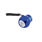 Kleine zaklamp met 6 LED's in de vorm van een kubus Cubelight kleur blauw