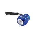 Kleine zaklamp met 6 LED's in de vorm van een kubus Cubelight kleur blauw afbeelding met logo