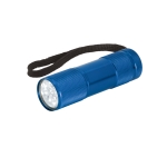 Aluminium zaklampen in kleuren voor promotie Alucolor kleur blauw