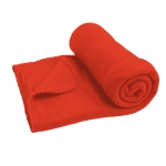 Goedkope stoffen fleecedeken bedrukken 180 g/m2 Basic Style kleur rood