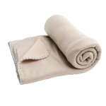 Goedkope stoffen fleecedeken bedrukken 180 g/m2 Basic Style kleur beige