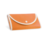 Opvouwbare non-woven tas met handvatten voor vervoer 80 g/m² kleur oranje eerste weergave