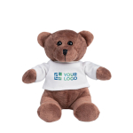 Pluche teddybeer met T-shirt om te personaliseren met logo Mister Bear met afdrukgebied