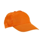 Voordelige pet bedrukken van polyester 160g/m2 Basic Style kleur oranje