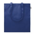 Gerecyclede RPET tote bags bedrukken Convert kleur blauw