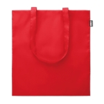 Gerecyclede RPET tote bags bedrukken Convert kleur rood