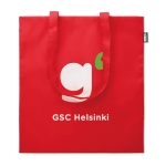 Gerecyclede RPET tote bags bedrukken Convert kleur rood tweede hoofdweergave