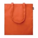 Gerecyclede RPET tote bags bedrukken Convert kleur oranje