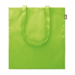 Gerecyclede RPET tote bags bedrukken Convert kleur limoen groen