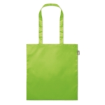 Gerecyclede RPET tote bags bedrukken Convert kleur limoen groen tweede weergave