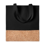 Tote bag Corizza kleur zwart